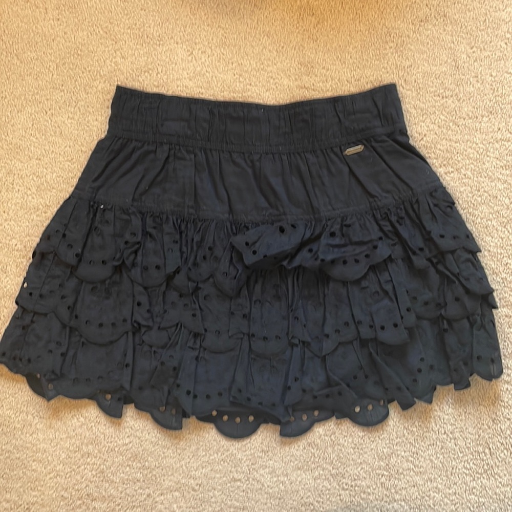 Hollister Navy Skirt